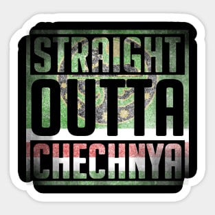 Straight outta Chechnya, chechen Fighter Sticker